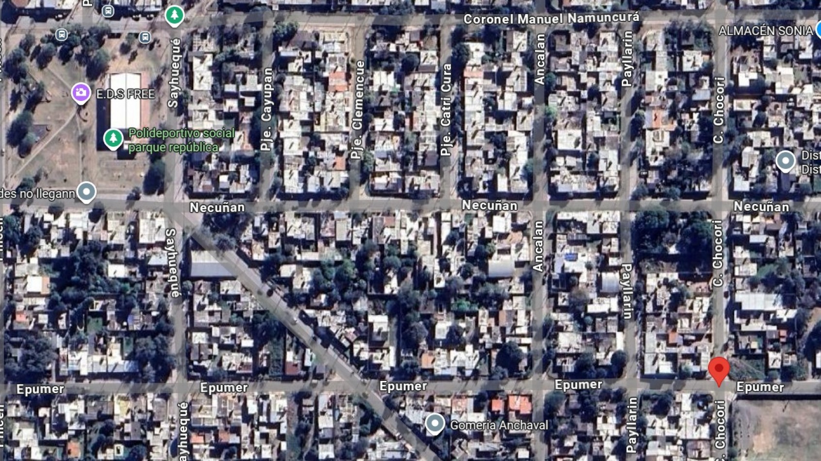 TERRENO EN VENTA Barrio Parque Republica, Calle Epumer 5195