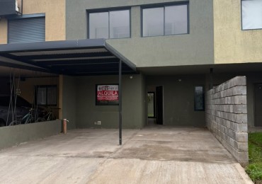 ALQUILER Duplex 3 dormiotrios, 3 baños barrio cerrado Claros del Bosque